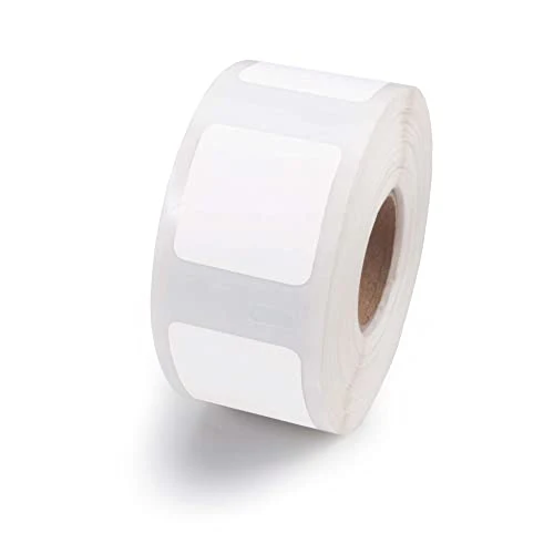 L LIKED 10 Rolls Compatible with DYMO 30332 Square Labels 1" x 1" Multipurpose Replacement Labels for LW 450, 450 Turbo, 4XL (750 Labels/Roll) (10 Rolls) - Image 6