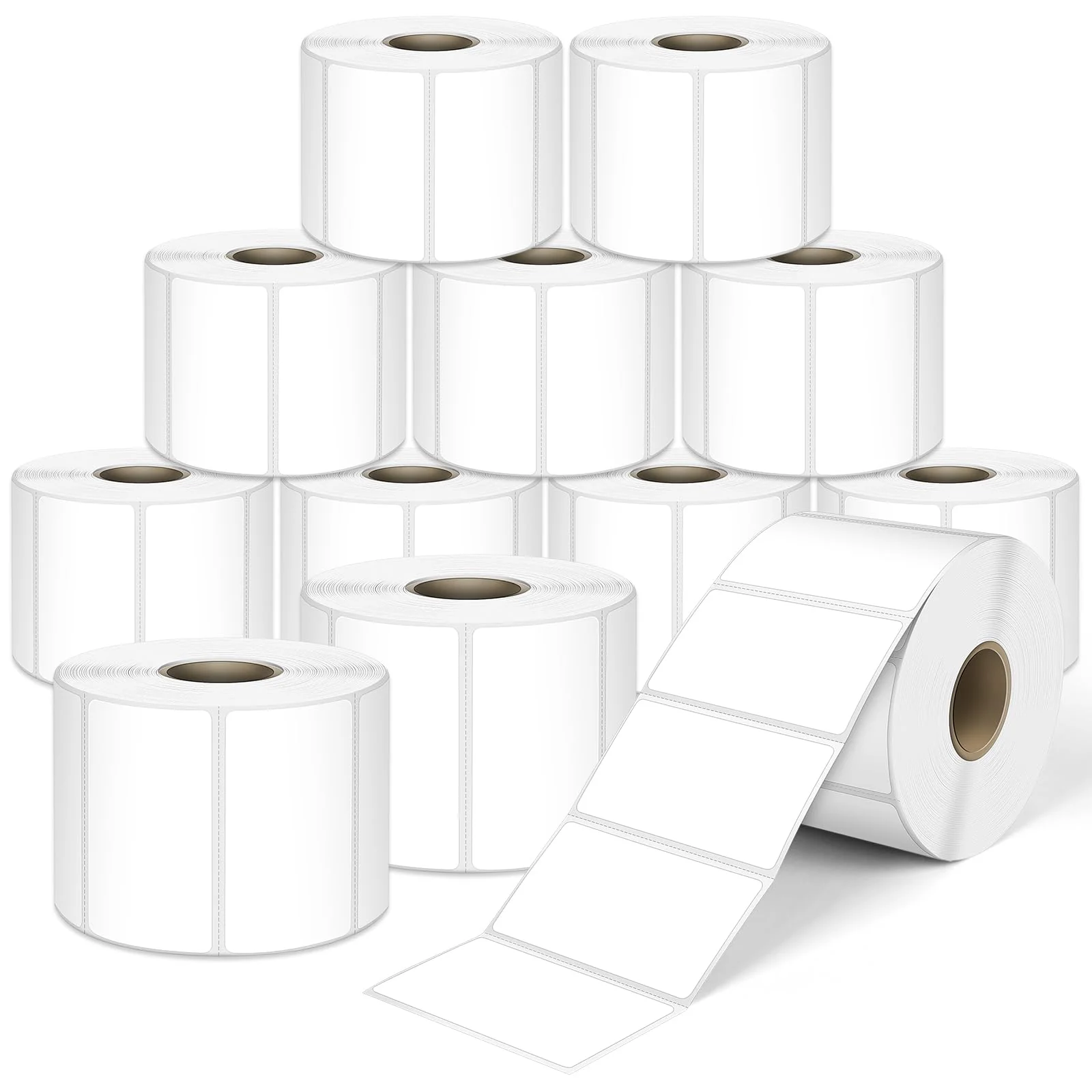 L LIKED 2.25" x 4" , 2.25" x 0.75",  2.25" x 1.25" Direct Thermal Label for Block, Permanent Adhesive Shipping Postage Labels & Compatible with Rollo, Zebra and Other Desktop Printers - Image 10