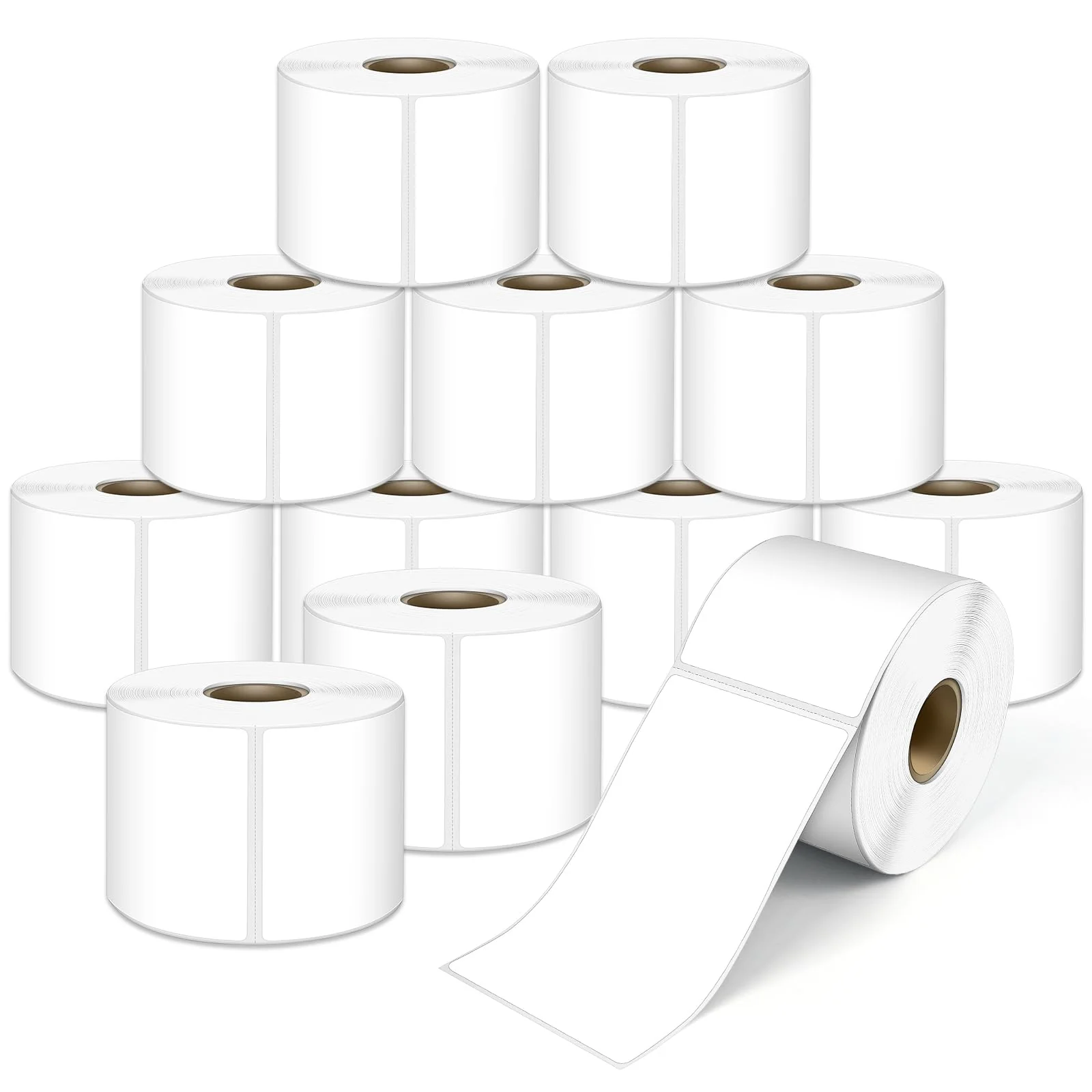 L LIKED 2.25" x 4" , 2.25" x 0.75",  2.25" x 1.25" Direct Thermal Label for Block, Permanent Adhesive Shipping Postage Labels & Compatible with Rollo, Zebra and Other Desktop Printers - Image 12