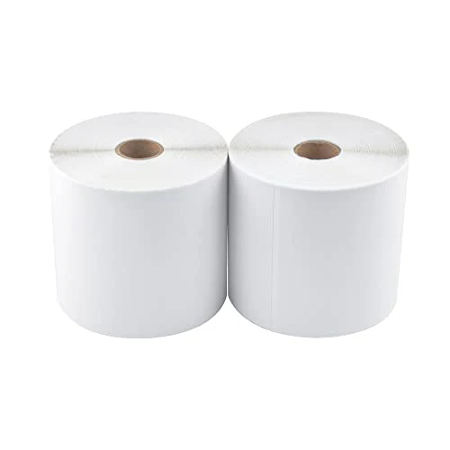 L LIKED  4" x 6" Direct Blank Thermal Shipping Labels with 450 Labels/Roll - Compatible Zebra 2844 ZP-450 ZP-500 ZP-505 - Image 6