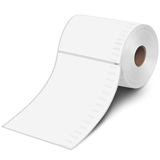 L LIKED Rolls Compatible with Dymo 1744907 Internet Postage Labels 4" x 6" Shipping Labels Compatible with Rollo, DYMO 4XL & Zebra Desktop Printers (220 Labels Per Roll) - Image 12