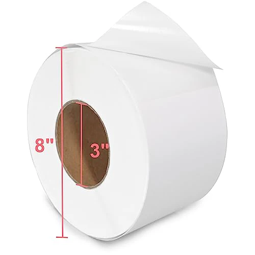 L LIKED Direct Thermal Labels - for 3" Core Industrial Printers 4"x 6"Address&Shipping Labels-Wite Perforations (1000 labels/Roll) - Image 5