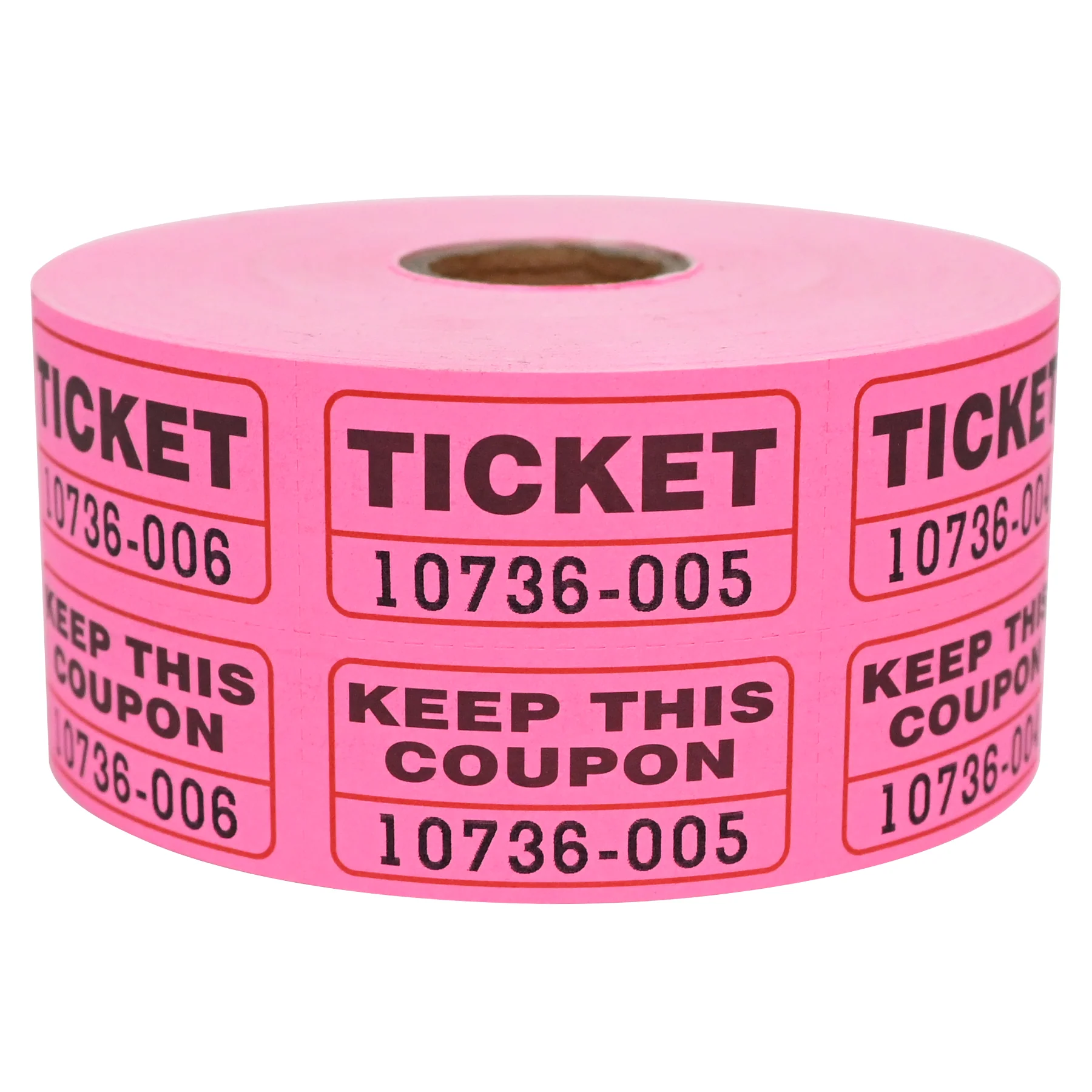L LIKED Fluorescence Raffle Tickets Double Roll 1000 Tickets Neon High Light 50/50 Tickets for Event,Raffle,Fundraiser - Image 8