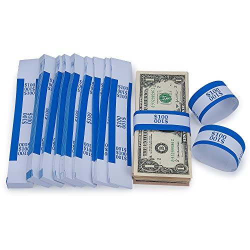L LIKED Money Band Bundles Self Sealing Currency Straps for Bill Wrappers (Multiple Colour - 1000 PCS)… - Image 2