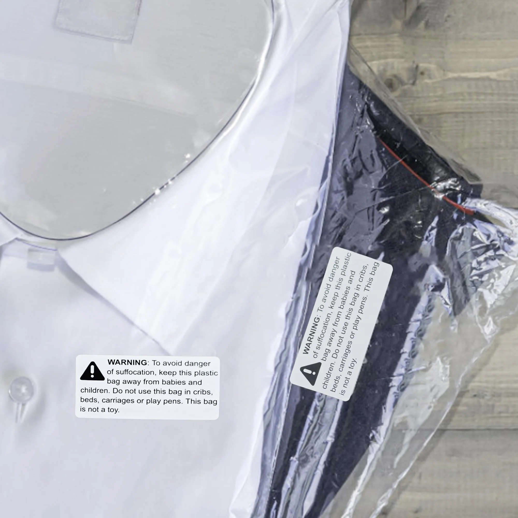 L LIKED Warning - Risk of Suffocation FBA-Approved 2" x 1" Pre-Printed Labels/Stickers for Shipping (1000 Labels per Roll) - Image 7